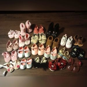 Baby girl shoe bundle